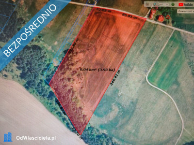 Duża działka w pięknej okolicy - Ostrów  -
świętokrzyskie Zdjęcie nr 2