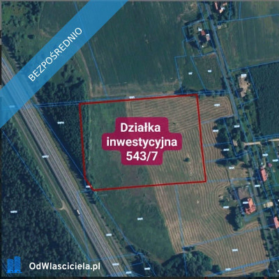 Grunt inwestycyjny działka inwestycyjna przy S-3 3 km od  Węzeł Myślibórz - Myślibórz  -
zachodniopomorskie Zdjęcie nr 2