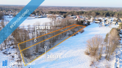 Działka pod zabudowę jednorodzinną 5057 m Mariew - Mariew  -
mazowieckie Zdjęcie nr 2