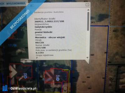 Piękna działka w Piasecznej Górce - Bilcza  -
świętokrzyskie Zdjęcie nr 20