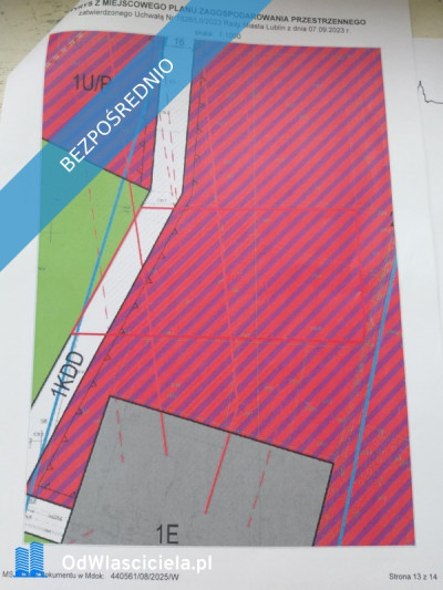 Działka inwestycyjna 8108m-LublinulMełgiewska - Hajdów  -
lubelskie Zdjęcie nr 4