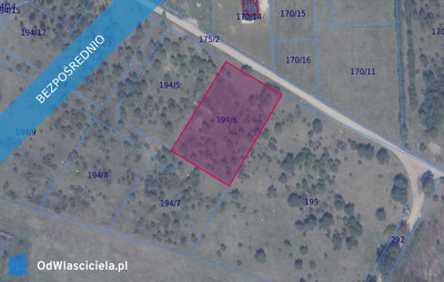 Działka 1946 w Ełganowie wraz z dostępem do drogi - Ełganowo  - pomorskie