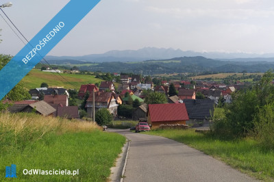 Działka budowlana z panoramicznym widokiem na okolicę i Tatry - Kluszkowce  -
małopolskie Zdjęcie nr 9