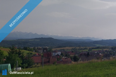 Działka budowlana z panoramicznym widokiem na okolicę i Tatry - Kluszkowce  -
małopolskie Zdjęcie nr 4
