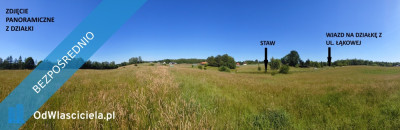 Przepiękna słoneczna działka w Pomlewie na szczycie pagórka - Pomlewo  -
pomorskie Zdjęcie nr 2