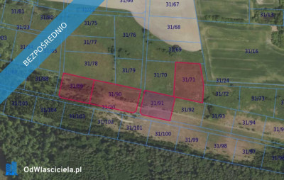 Działki 3171 i inne w miejscowości Grabowno Wielkie - Grabowno Wielkie  - dolnośląskie