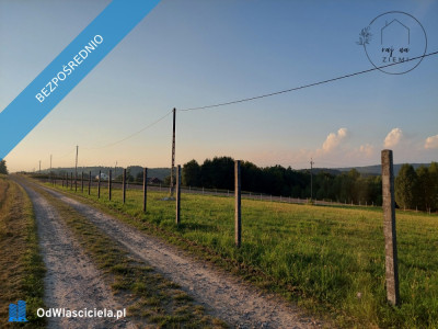 Widokowe działki inwestycyjne  budowlane na malowniczym Pogórzu Strzyżowskim - Huta Gogołowska  -
podkarpackie Zdjęcie nr 2