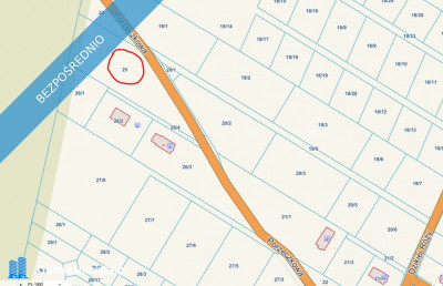 Pomiechówek Wymysły 4332m2 budowlana 38km do centrum W-wy - Wymysły  -
mazowieckie Zdjęcie nr 2