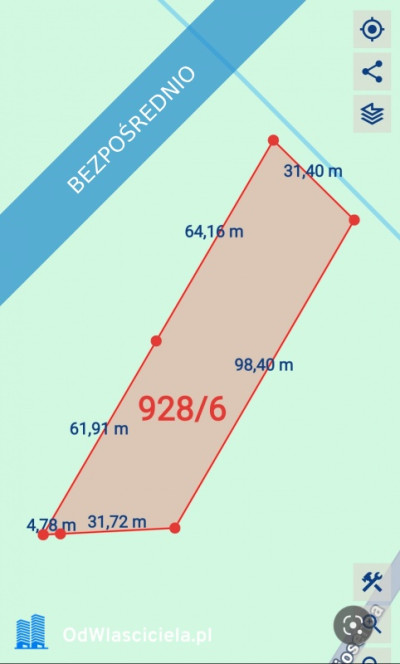 Piękna działka 3650m2 Brynica 9km od Kielc  WZ budowlana  - Brynica  -
świętokrzyskie Zdjęcie nr 5