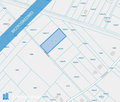 działka rolna Besko ul Spokojna - Besko  -
podkarpackie Zdjęcie nr 2