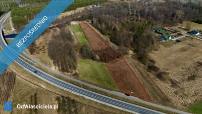 Okazja Dwie duże działki 3km od Staszowa jedna budowlana - Oględów  -
świętokrzyskie Zdjęcie nr 2