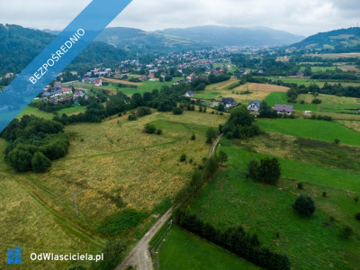 Sprzedam działkę budowlaną 1004m2 w górach Gm Kamienica powiat limanowskiwoj małopolskie - Kamienica  - małopolskie