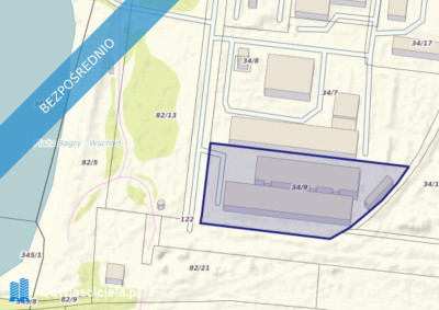Sprzedam działkę 3840 m2 -Bagrowa 9- Kraków do zabudowy wielorodzinnej - Podgórze  - małopolskie