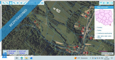 Działka BUDOWLANA Bieszczady Bóbrka k SOLINA - Bóbrka  -
podkarpackie Zdjęcie nr 7