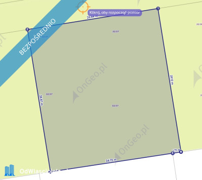WarszawaBiałołękaul Olesin działka 1500 m2 - Białołęka  - mazowieckie