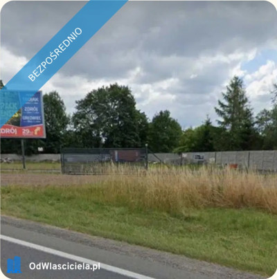 Działka z budynkiem magazyn biura w trakcie budowy przy DK8 Polanica Zdrój  - Szalejów Górny  - dolnośląskie