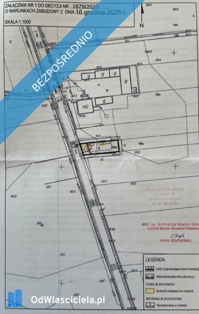 SUPER DZIAŁKA BUDOWLANA okolice Czerska - Brzumin  -
mazowieckie Zdjęcie nr 4