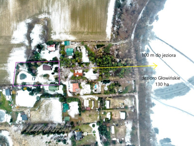 Działka rekreacyjna 1950 m2  dom  100 metrów jezioro Głowińskie - Brodnica  -
kujawsko-pomorskie Zdjęcie nr 7