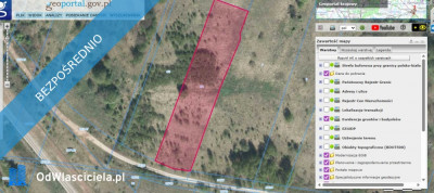 Duża Działka 3988m2 Kielce ulDobromyśl  prostokąt 30mx137m - Dobromyśl  - świętokrzyskie