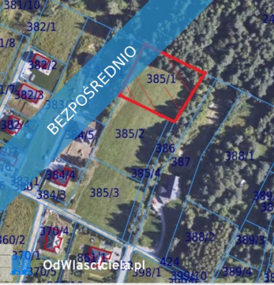 Na sprzedaż działka w Sanoku w dzielnicy Olchowce - Olchowce  - podkarpackie