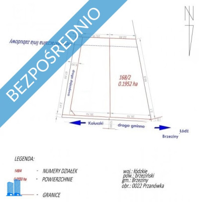 Atrakcyjna tania działka budowlana - Gaj  -
łódzkie Zdjęcie nr 4