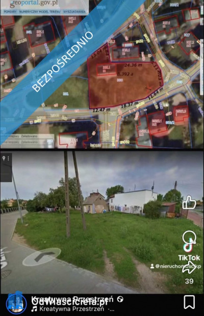  DZIAŁKA INWESTYCJNA Z PNB  KONIN WILKÓW - Wilków  -
wielkopolskie Zdjęcie nr 3