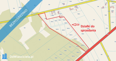 Działki budowlane 1ha oraz 213ha rolnych z prawem do zabudowy MPZP Choiny gm Parysów - Choiny  -
mazowieckie Zdjęcie nr 2