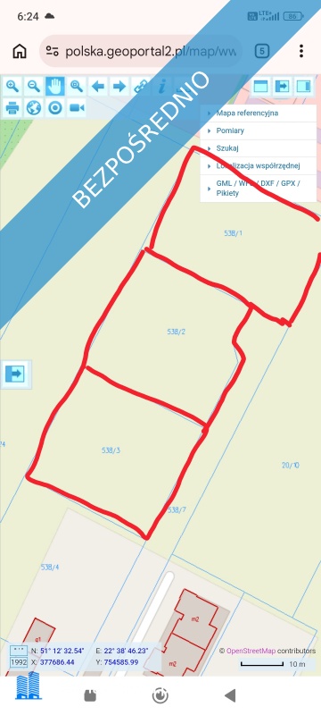 Sprzedam działki Kalinówka - Kalinówka  - lubelskie