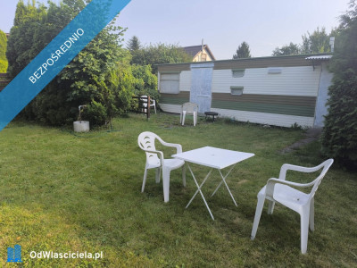 Działka ROD z przyczepą nad morzem  - Niekłonice  - zachodniopomorskie