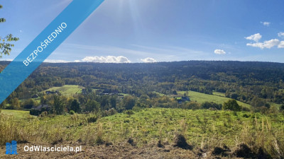 Niepowtarzalna działka widokowa na południowym stoku Zakrzów Wadowice - Zakrzów  -
małopolskie Zdjęcie nr 11