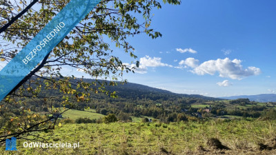 Niepowtarzalna działka widokowa na południowym stoku Zakrzów Wadowice - Zakrzów  -
małopolskie Zdjęcie nr 16