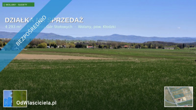 Działka z WIDOKIEM NA GÓRY 4292m  Sudety  Wolany  - Wolany  - dolnośląskie