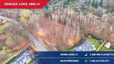 Działka inwestycyjna pod segmenty bliźniaki hotel  TOP lokalizacja - Łódź  -
łódzkie Zdjęcie nr 5