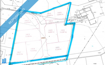 Kompleks 9 działek budowlanych - Dębe  - wielkopolskie