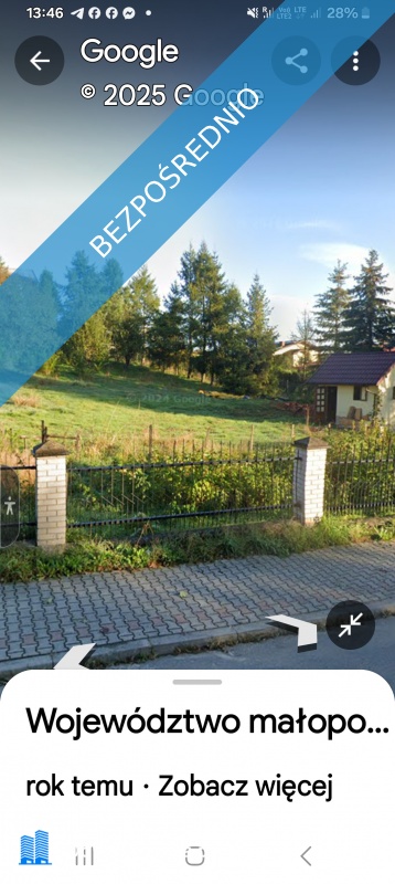 Sprzedam działkę budwlaną ogrodzoną - Nawojowa  -
małopolskie Zdjęcie nr 3