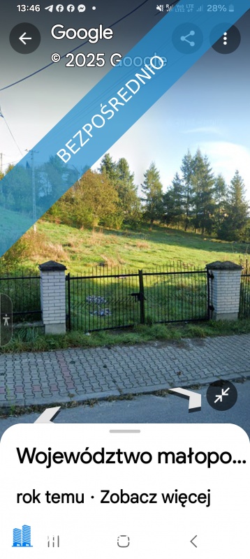 Sprzedam działkę budwlaną ogrodzoną - Nawojowa  -
małopolskie Zdjęcie nr 4
