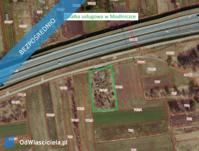 Działka usługowa w Modlniczce pod Krakowem - Modlniczka  -
małopolskie Zdjęcie nr 5