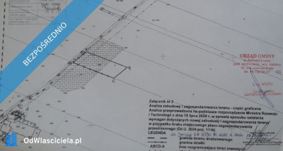 Duża szeroka działka 667ha wz na 4 domy media  cisza las - Dąbrówka  -
łódzkie Zdjęcie nr 6