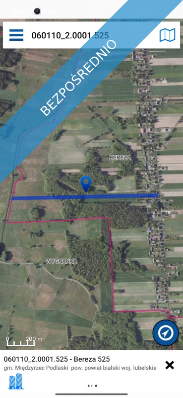 Sprzedam działkę budowlano-rolną - Bereza  -
lubelskie Zdjęcie nr 8
