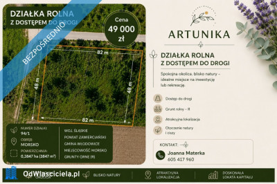 Na sprzedaż działka rolna Morsko  - Morsko  -
śląskie Zdjęcie nr 3