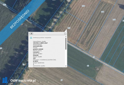 Kwadratowa działka ponad 3000 m z WZ przestrzeń cisza i inwestycja - Stawek  -
mazowieckie Zdjęcie nr 2
