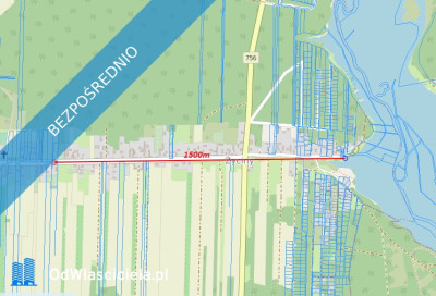 2 działki przy lesie blisko Hańczy - Życiny  -
świętokrzyskie Zdjęcie nr 4