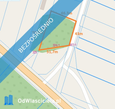Kształtna działka w ciekawym miejscu - Suchowola  -
świętokrzyskie Zdjęcie nr 2