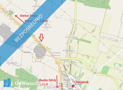 Kształtna działka w ciekawym miejscu - Suchowola  -
świętokrzyskie Zdjęcie nr 4