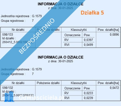 Działka w Bilczy uzbrojona za 290złm2 - Bilcza  -
świętokrzyskie Zdjęcie nr 10