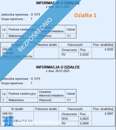 Działka w Bilczy uzbrojona za 290złm2 - Bilcza  -
świętokrzyskie Zdjęcie nr 11