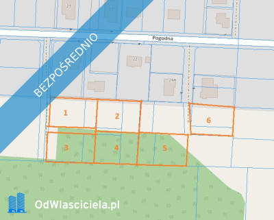 Działka w Bilczy uzbrojona za 290złm2 - Bilcza  -
świętokrzyskie Zdjęcie nr 5
