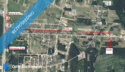 Działka w Bilczy uzbrojona za 290złm2 - Bilcza  -
świętokrzyskie Zdjęcie nr 8