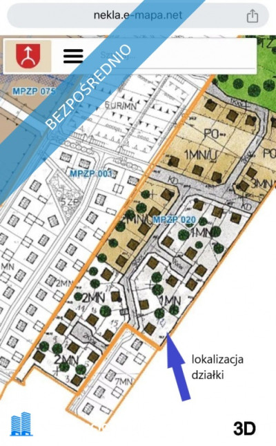 Ogrodzona działka budowlana 1225m - Nekla Irysowa -    -
wielkopolskie Zdjęcie nr 2