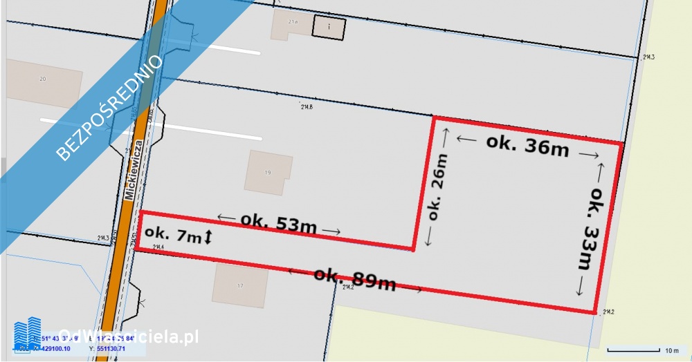 Gałków Mały działka na sprzedaż budowlana 1574 m -    -
łódzkie Zdjęcie nr 1